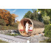  Karibu | Barrelsauna 4 | Rode Dakshingles 401444-01